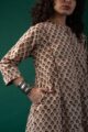 Image for Kusvaa Dr067 Inaya Cotton A Line Dress Pocket