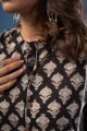 Image for Kusvaa Dr068 Miraya Cotton A Line Dress Closeup
