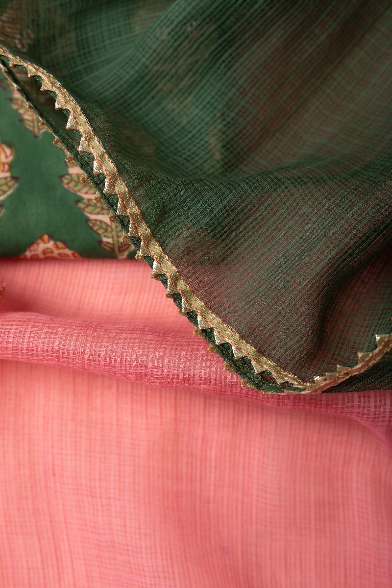 Image for Kusvaa Dup242 Suhani Kota Doriya Dupatta Side