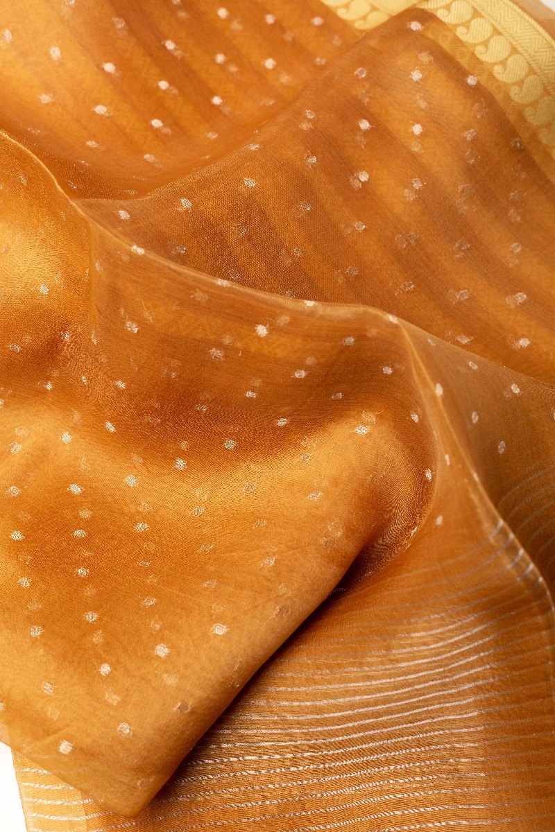 Image for Kusvaa Dup248 Shraya Chanderi Dupatta Side New