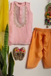 Image for Kusvaa Grw092 Moury Silk Girls Complete Suit Set Closeup 2 New