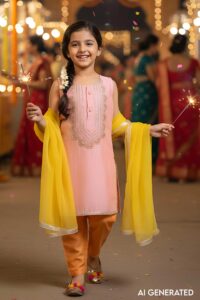 Image for Kusvaa Grw092 Moury Silk Girls Complete Suit Set Model