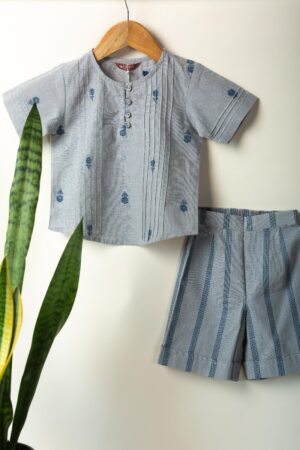 Image for Kusvaa Grw094 Mrinal Cotton Kids Co Ord Set Featured