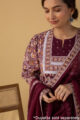 Image for Kusvaa Wkr195 Pravya Cotton Block Print Kurta Pattern Latset