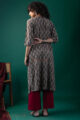 Image for Kusvaa Wkr202 Aarini Cotton Handblock Print Kurta Pocket