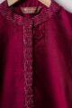 Image for Kusvaa Byw054 Lakshya Silk Boys Kurta Front