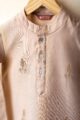 Image for Kusvaa Byw056 Viraaj Chanderi Boys Kurta Side