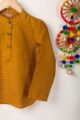 Image for Kusvaa Byw060 Shaurya Handloom Cotton Boys Shrit Side