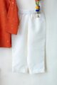 Image for Kusvaa Byw064 Asik Cotton Mulmul Boys Kurta Pant Set Pocket New
