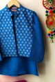 Image for Kusvaa Byw065 Hridev Brocade Silk Boys Kurta Jacket Set Front