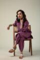 Image for Kusvaa Cood108 Rakhi Handloom Cotton Kurta Pant Set Sitting New