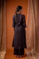 Image for Kusvaa Cood110 Nitya Chanderi Kurta Pant Set Closeup 4