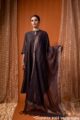 Image for Kusvaa Cood110 Nitya Chanderi Kurta Pant Set Front