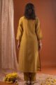 Image for Kusvaa Cood112 Shraya Chanderi Kurta Pant Set Back