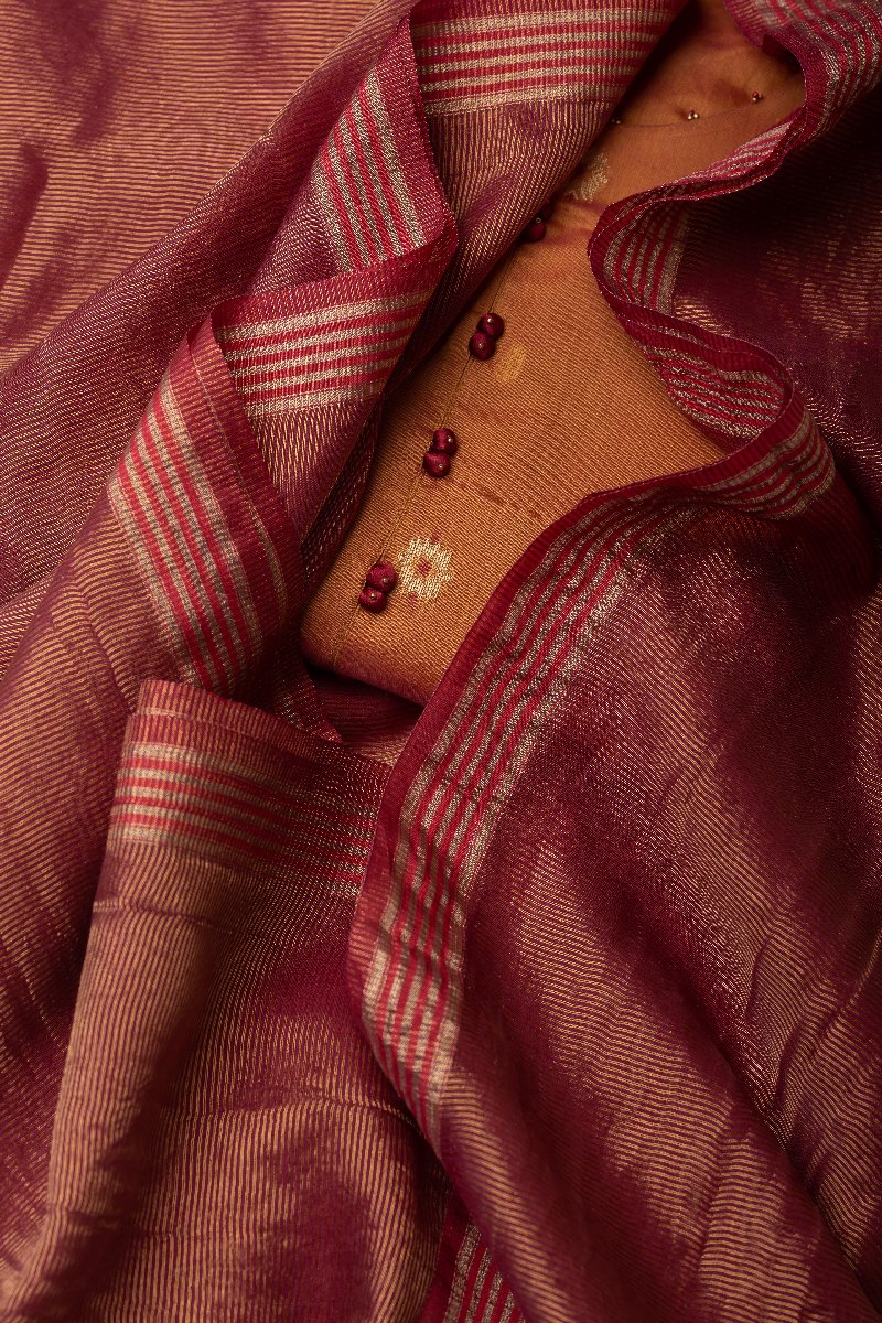 Image for Kusvaa Dup265 Akshata Tissue Dupatta Front New