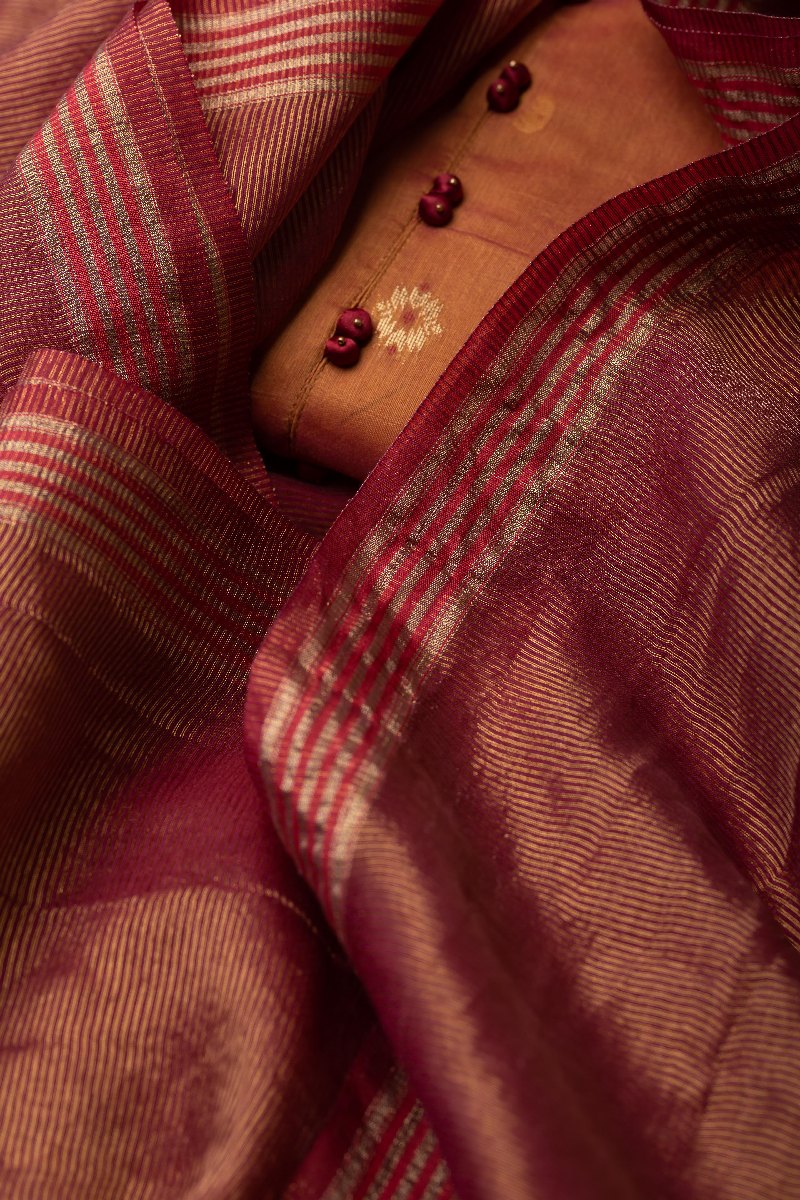 Image for Kusvaa Dup265 Akshata Tissue Dupatta Side New