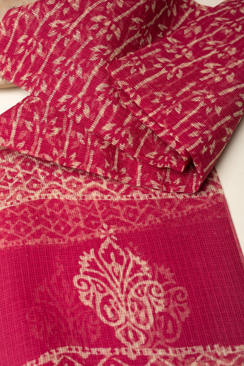 Image for Kusvaa Dup267 Sakina Kota Doriya Dupatta Closeup