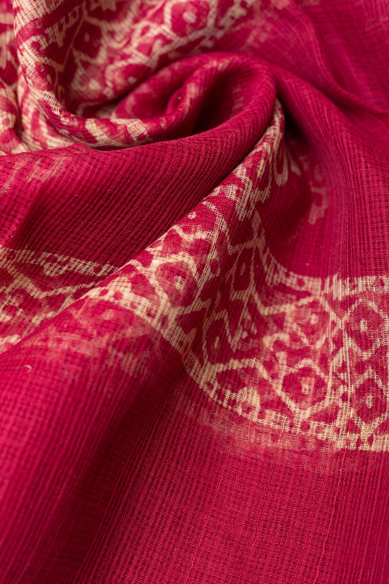 Image for Kusvaa Dup267 Sakina Kota Doriya Dupatta Side