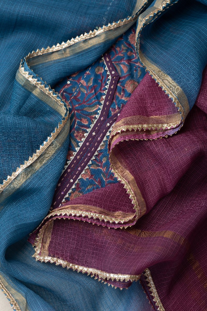 Image for Kusvaa Dup268 Yukta Kota Doriya Dupatta Front
