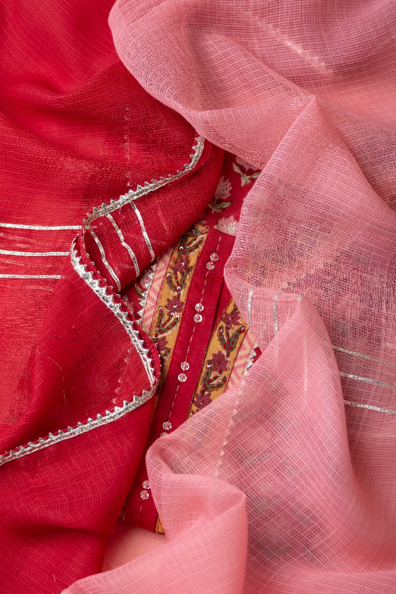 Image for Kusvaa Dup269 Anvitha Kota Doriya Dupatta Front