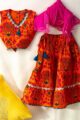 Image for Kusvaa Grw096 Inneisha Cotton Girls Skirt Top And Dupatta Set Featured