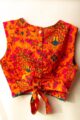 Image for Kusvaa Grw096 Inneisha Cotton Girls Skirt Top And Dupatta Set Sitting