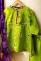 Image for Kusvaa Grw097 Sriui Silk Girls Complete Suit Set Back