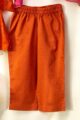 Image for Kusvaa Grw101 Saaya Cotton Mulmul Girls Complete Suit Set Closeup 2