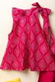Image for Kusvaa Grw105 Shivayana Cotton Girls Kurta Pant Dupatta Set Sleeves