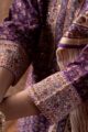 Image for Kusvaa Kds020 Tridha Chanderi Kurta With Dupatta Set Closeup 2