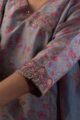Image for Kusvaa Kds022 Shriva Chanderi Kurta With Dupatta Set Pocket
