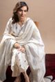 Image for Kusvaa Kds023 Vanshu Tussar Silk Kurta Dupatta Set Sitting