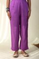 Image for Kusvaa Pnt012 Mukta Muslin Pant Purple Featured