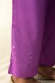 Image for Kusvaa Pnt012 Mukta Muslin Pant Purple Side