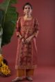 Image for Kusvaa Wkr215 Ahani Cotton Handblock Print Kurta Front