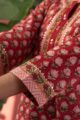 Image for Kusvaa Wkr217 Anvitha Cotton Handblock Print Kurta Closeup 2