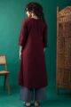 Image for Kusvaa Wkr219 Kriti Handloom Cotton Kurta Sitting