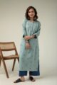 Image for Kusvaa Wkr220 Shaisa Handloom Cotton Kurta Front