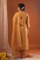 Image for Kusvaa Cood114 Pranashiv Chanderi Kurta Pant Set Closeup