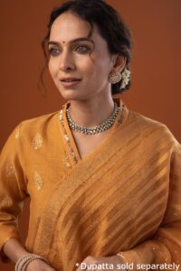 Image for Kusvaa Cood114 Pranashiv Chanderi Kurta Pant Set Featured