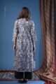 Image for Kusvaa Dr071 Kridha Handblock Cotton A Line Dress Back