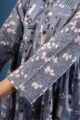 Image for Kusvaa Dr071 Kridha Handblock Cotton A Line Dress Sitting