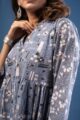Image for Kusvaa Dr071 Kridha Handblock Cotton A Line Dress Sleeves