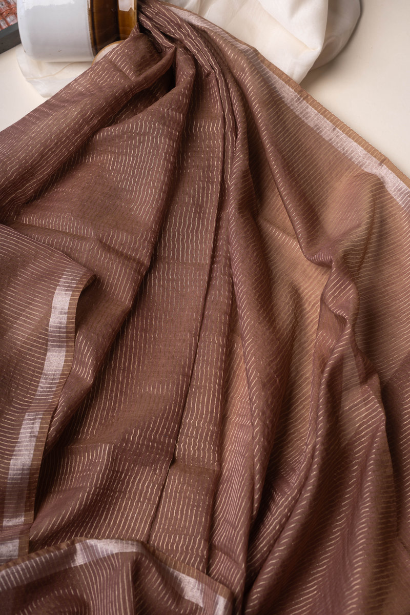 Image for Kusvaa Dup284 Meyara Chanderi Dupatta Front