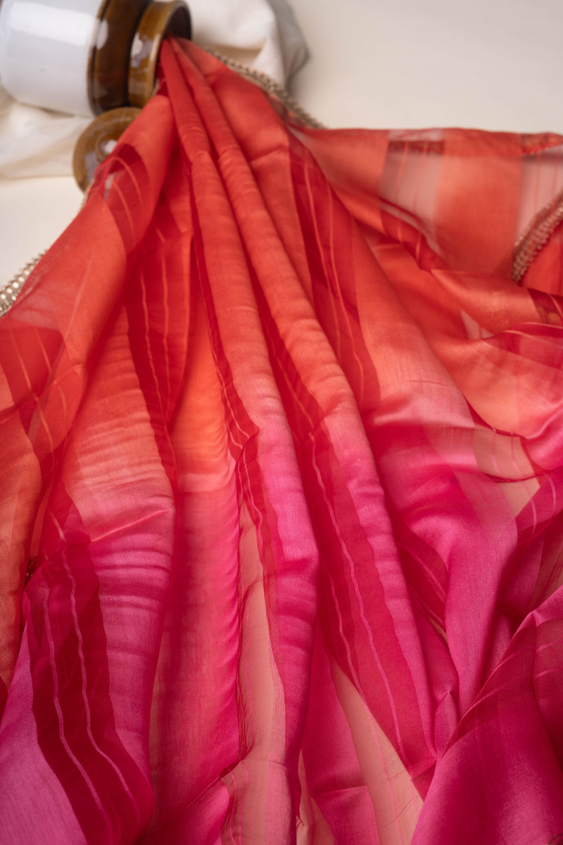 Image for Kusvaa Dup286 Tivrani Chanderi Dupatta Front