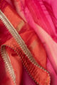 Image for Kusvaa Dup286 Tivrani Chanderi Dupatta Side
