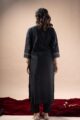 Image for Kusvaa Kds024 Kian Tussar Silk Kurta Dupatta Set Pocket