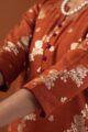 Image for Kusvaa Wkr223 Ayuddha Chanderi Straight Fit Kurta Closeup 2