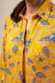 Image for Kusvaa Wkr224 Shrinika Modal Handblock Print Kurta Closeup New