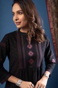 Image for Kusvaa Wkr227 Suruchi Handloom Cotton Kurta Featured